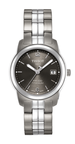 Tissot PR 100 Quartz 27 Titanium Grey / Bracelet